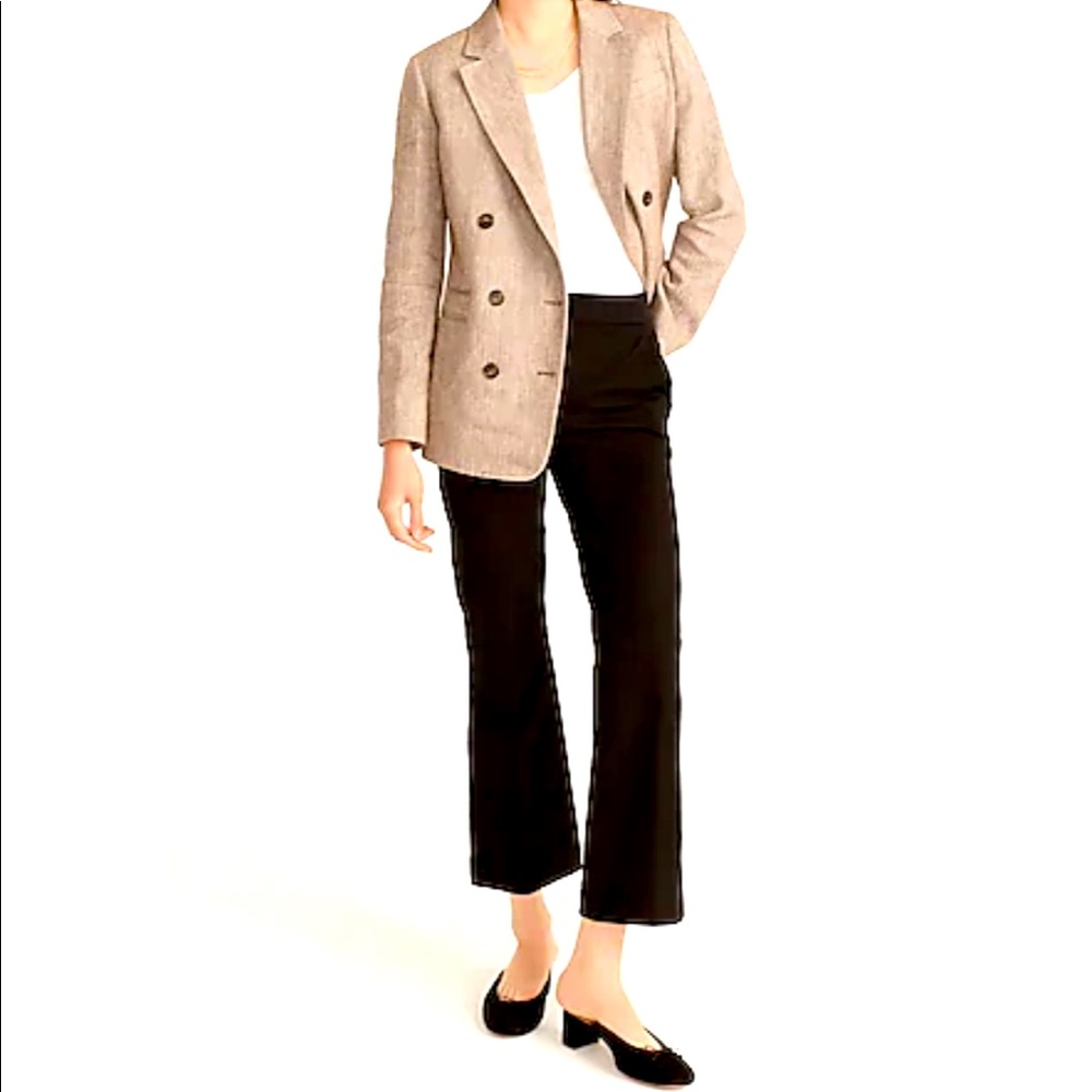 J.Crew Hayden kickout crop pant in bi-stretch cotton 4